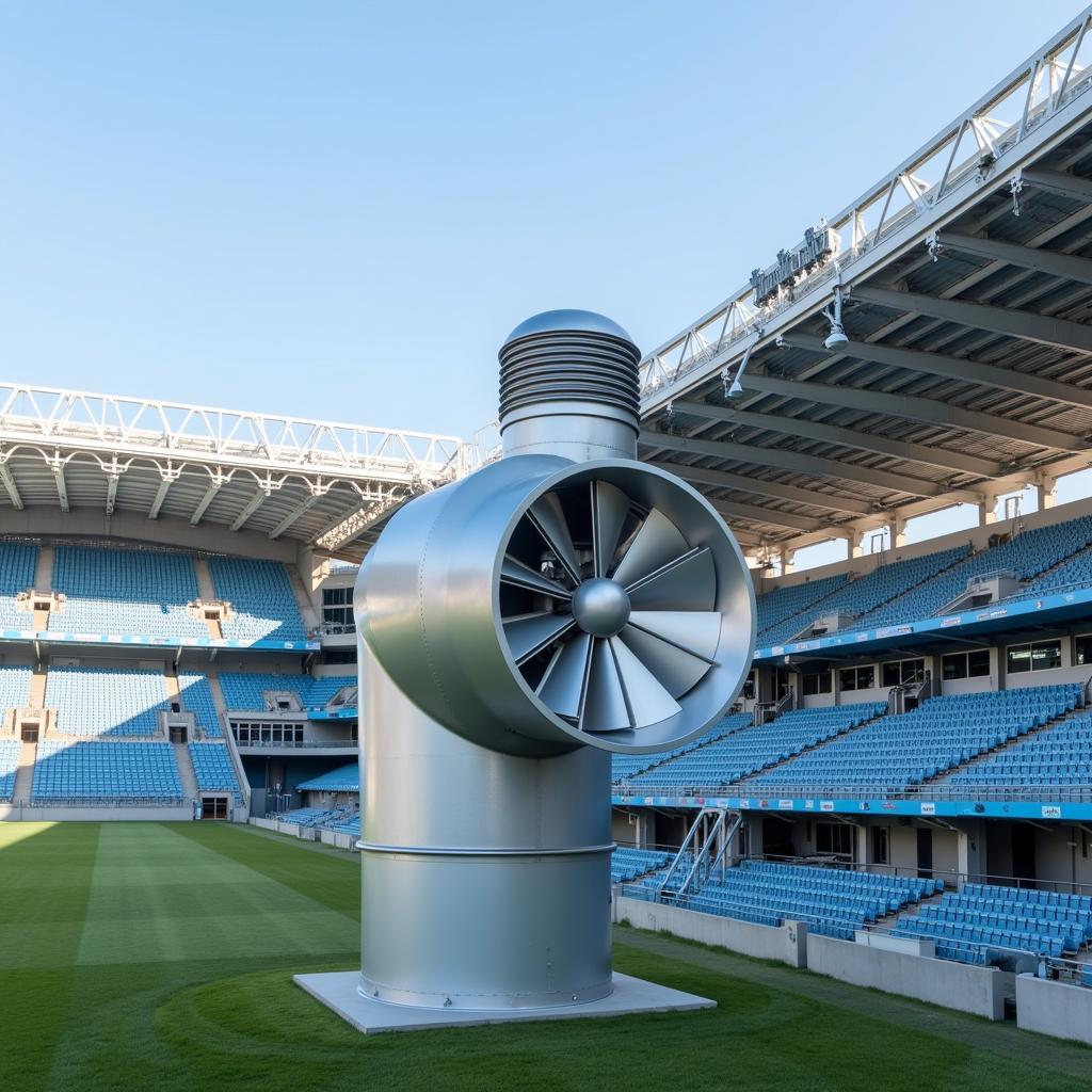 Sustainable Exhaust Fan Technology for Stadiums