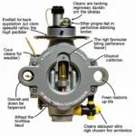 Suzuki Carry F10A Carburetor Close-up