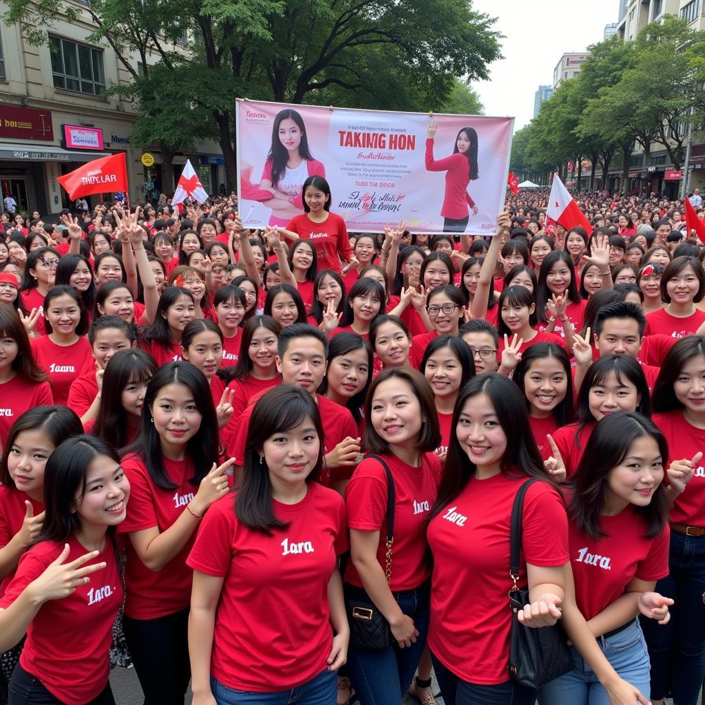 Tara VN fan gathering in Hanoi