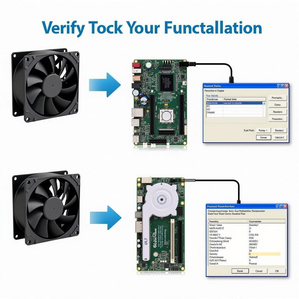 Testing a CPU Fan Socket 775