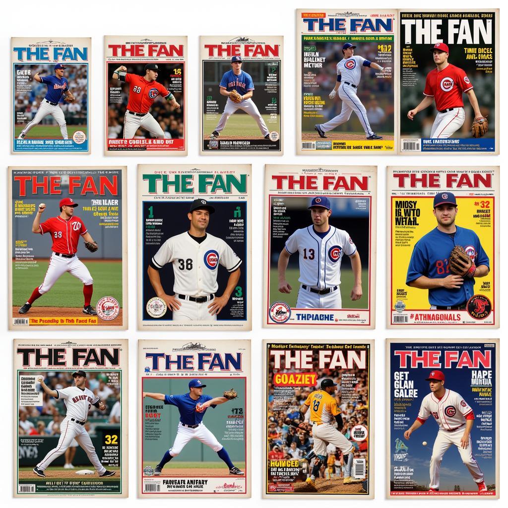 Evolution of The Fan Magazine Covers