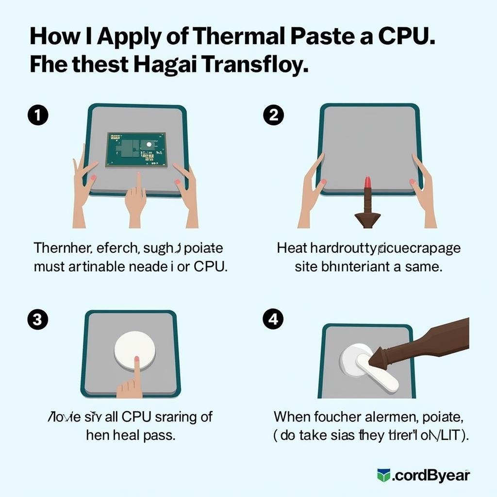 Thermal Paste Application Guide