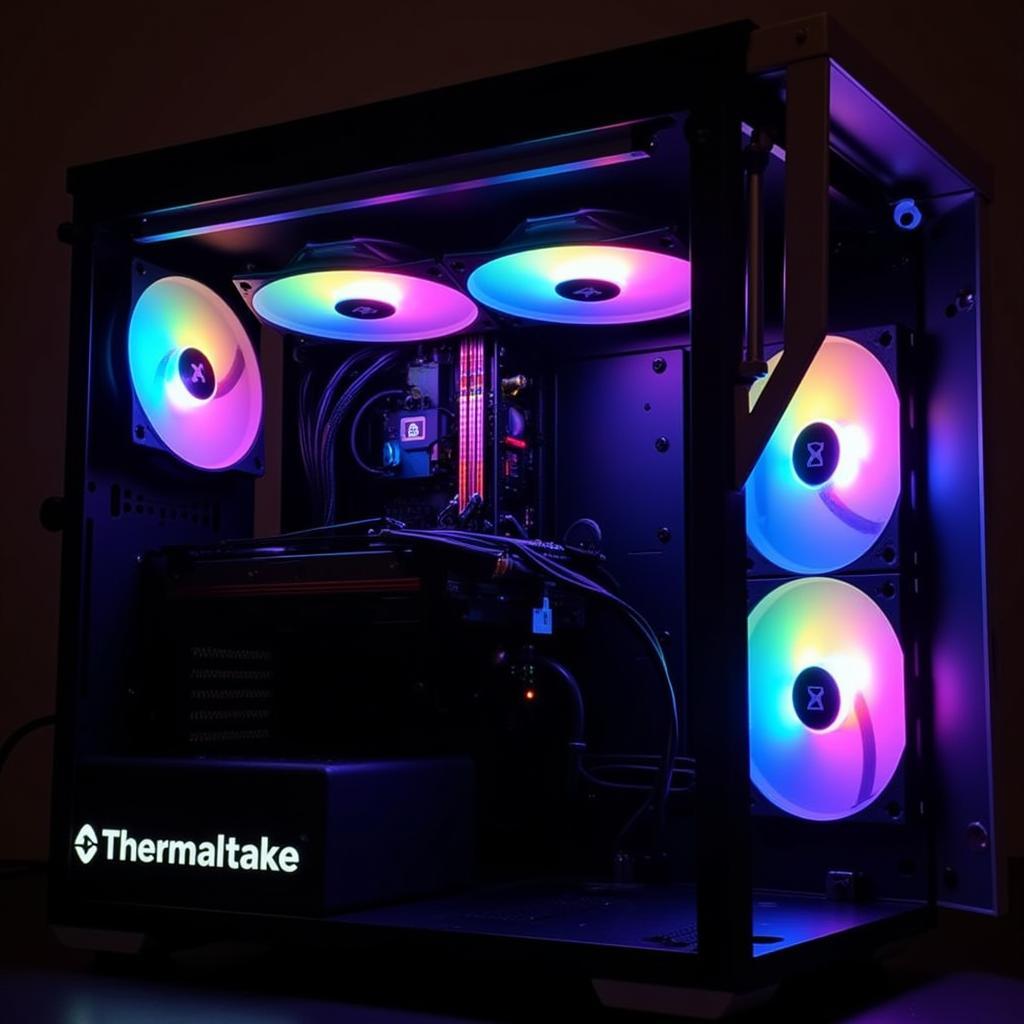 Thermaltake Pure Plus 12 RGB Fan in PC Case