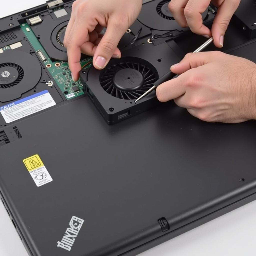 Replacing a Thinkpad Fan