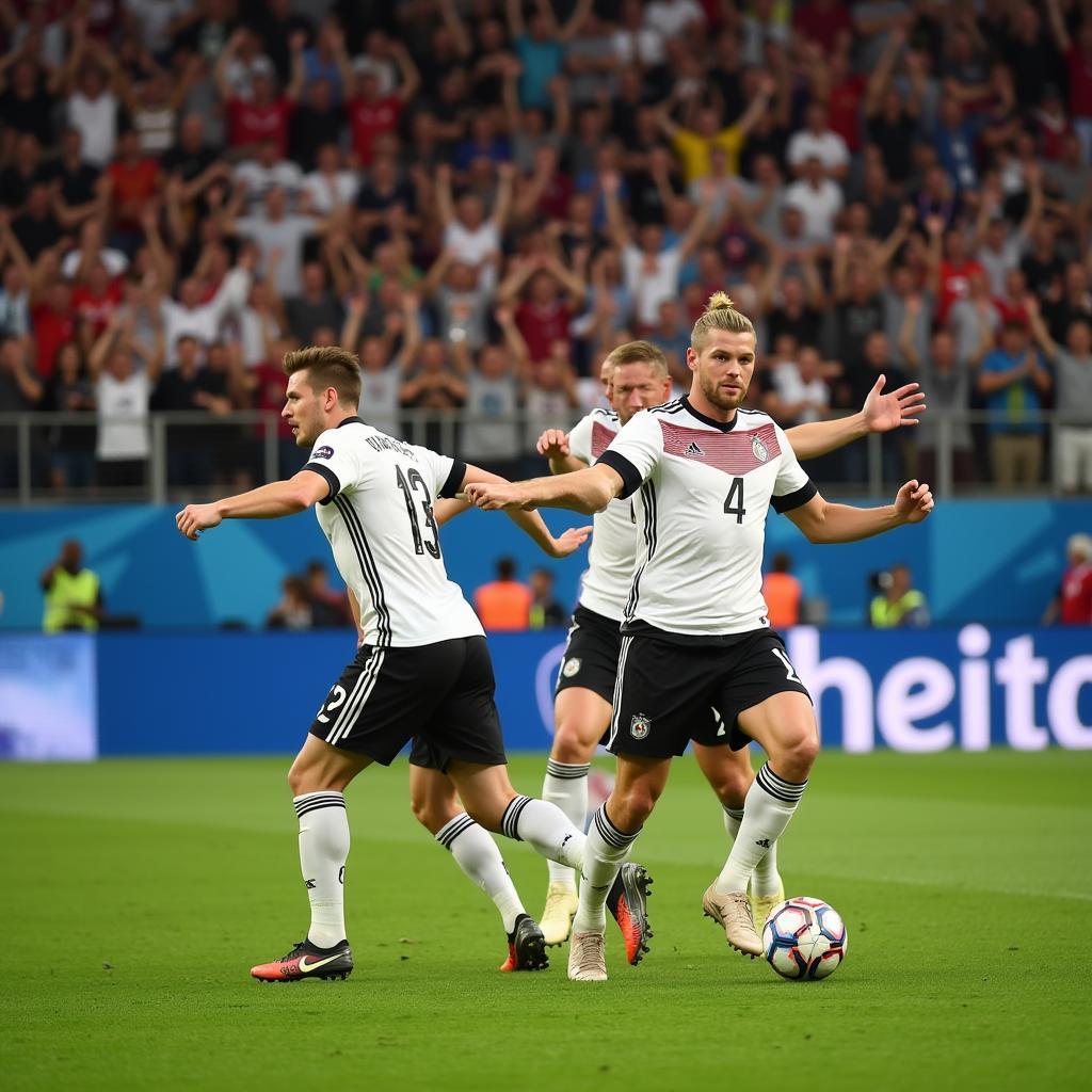 Toni Kroos Celebrating Goal