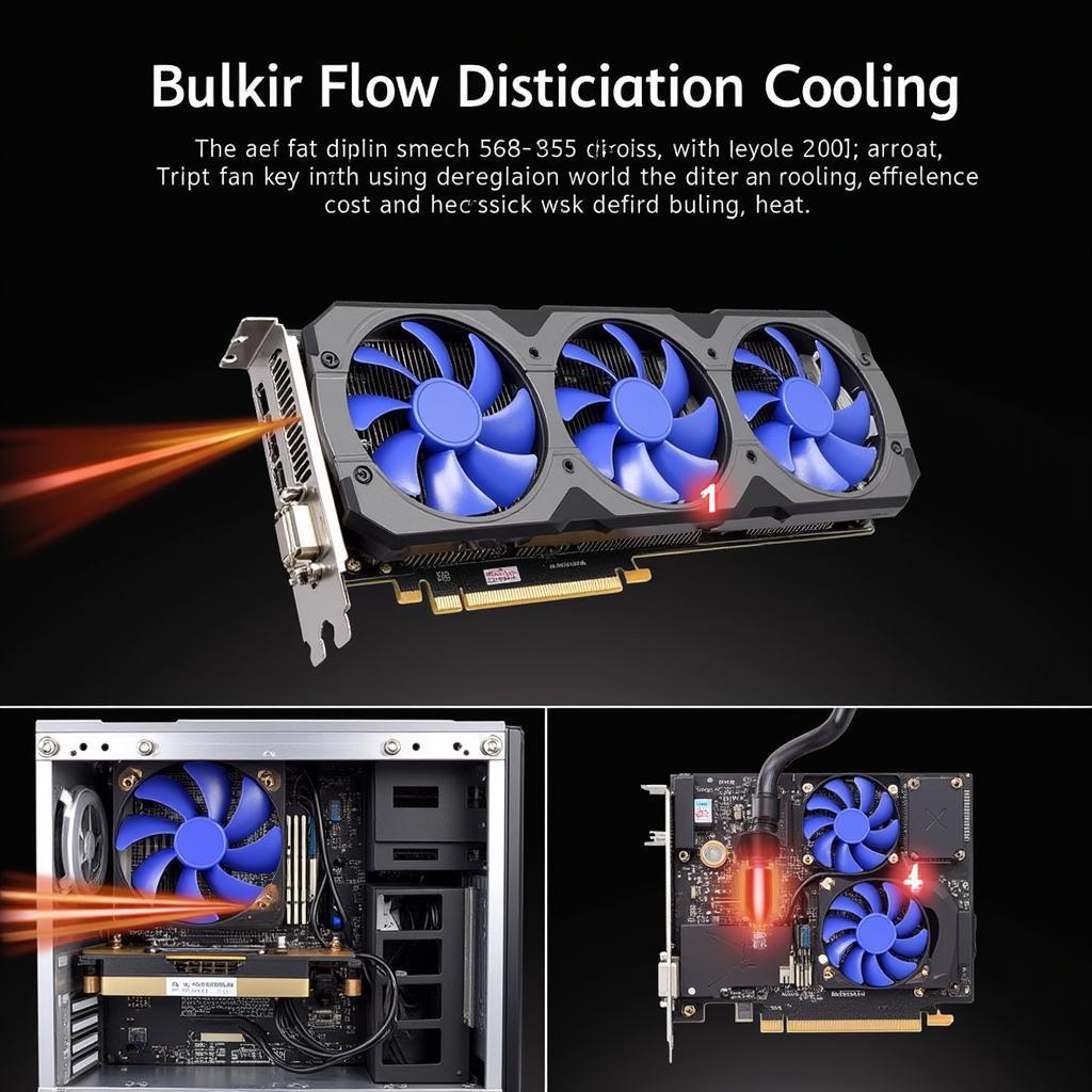 Triple-Fan GPU Cooling System