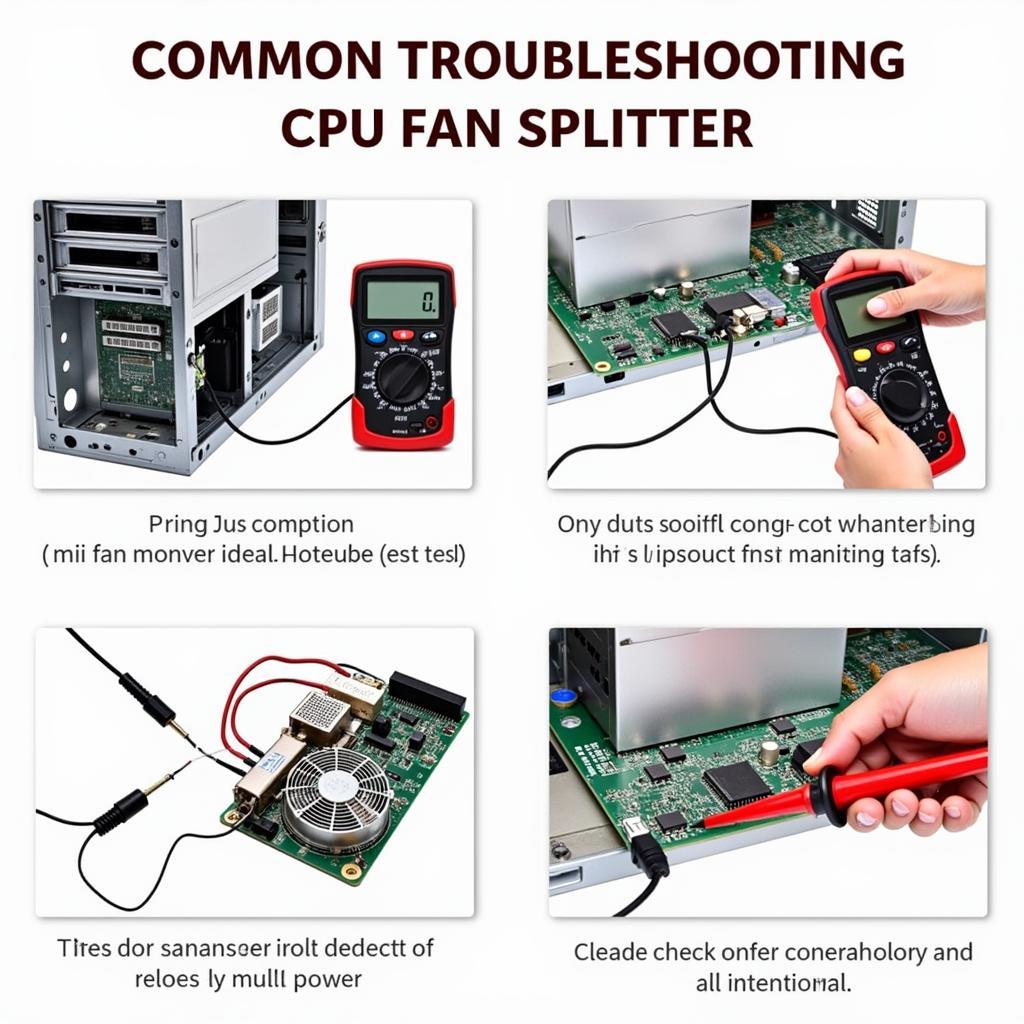 Troubleshooting Common CPU Fan Splitter Problems