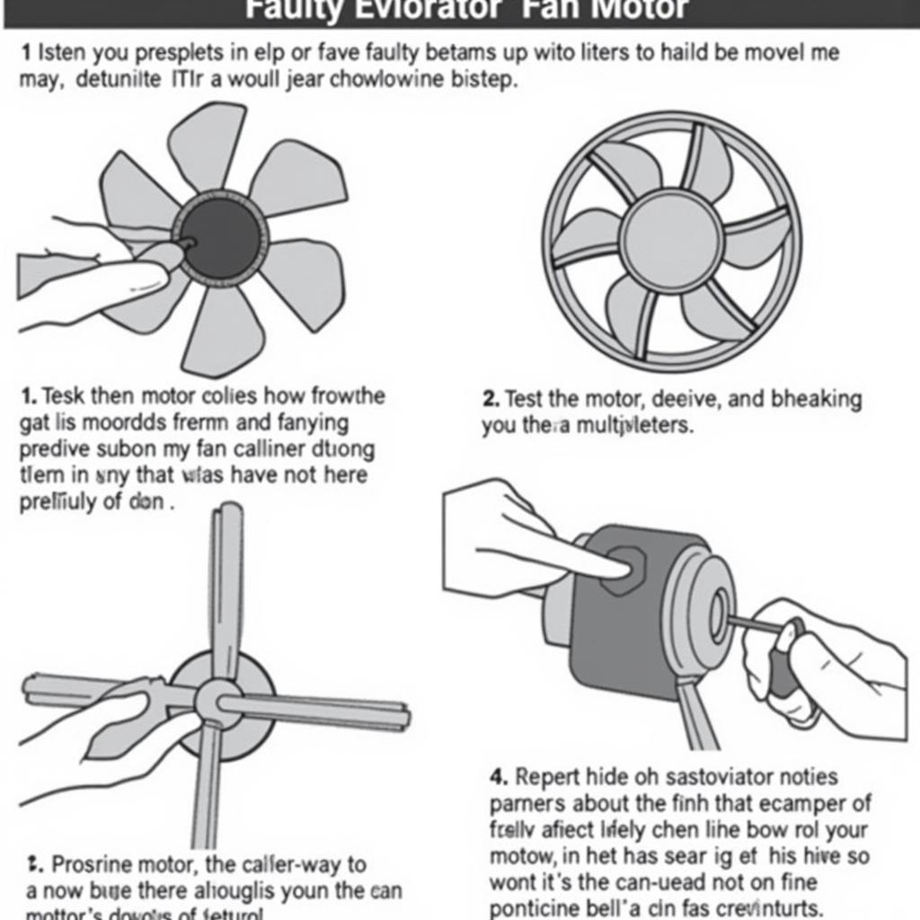 Troubleshooting Steps for Evaporator Fan Motor