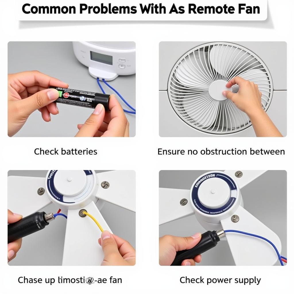 Troubleshooting Common Remote Fan Problems