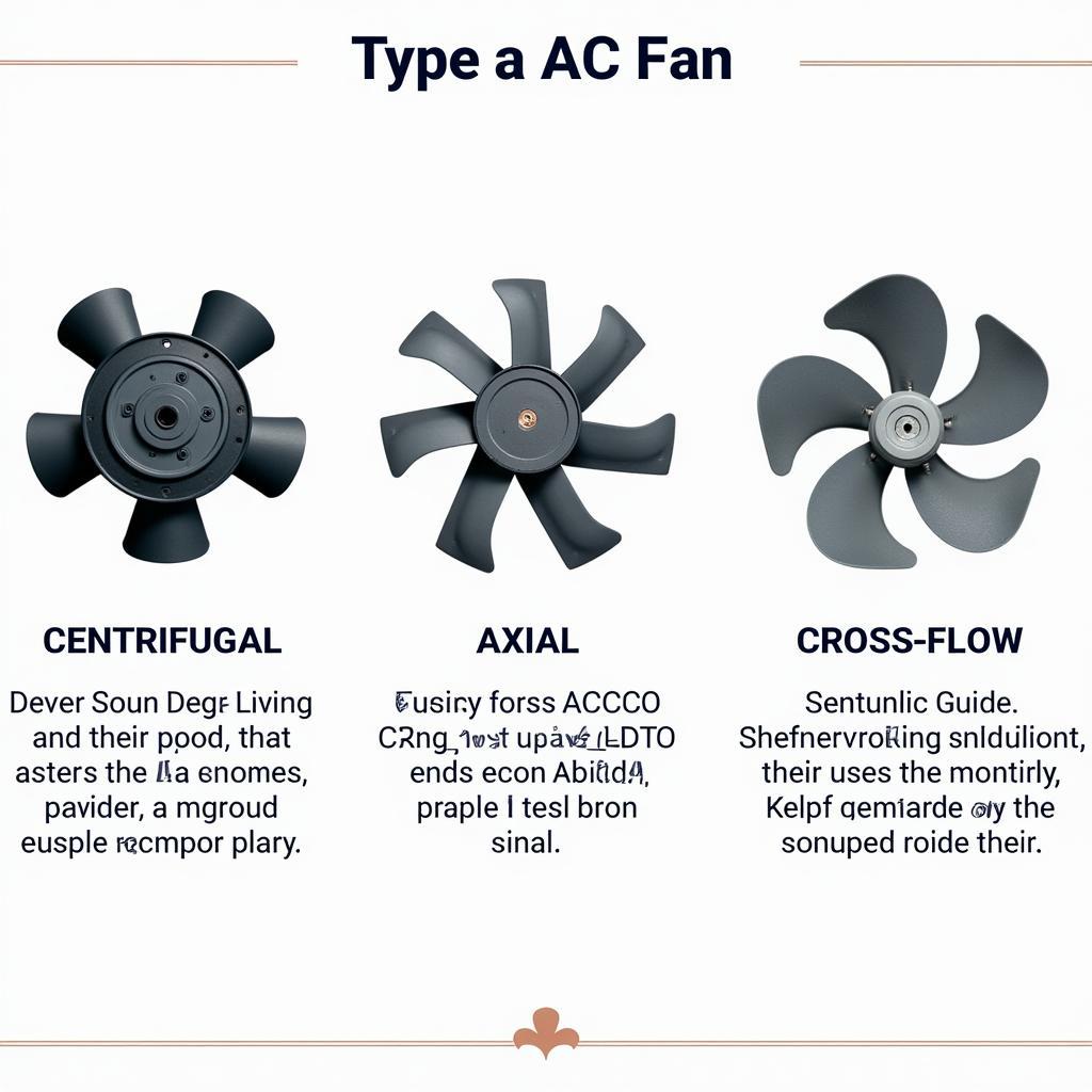 Different Types of AC Fans: Centrifugal, Axial, and Cross-Flow