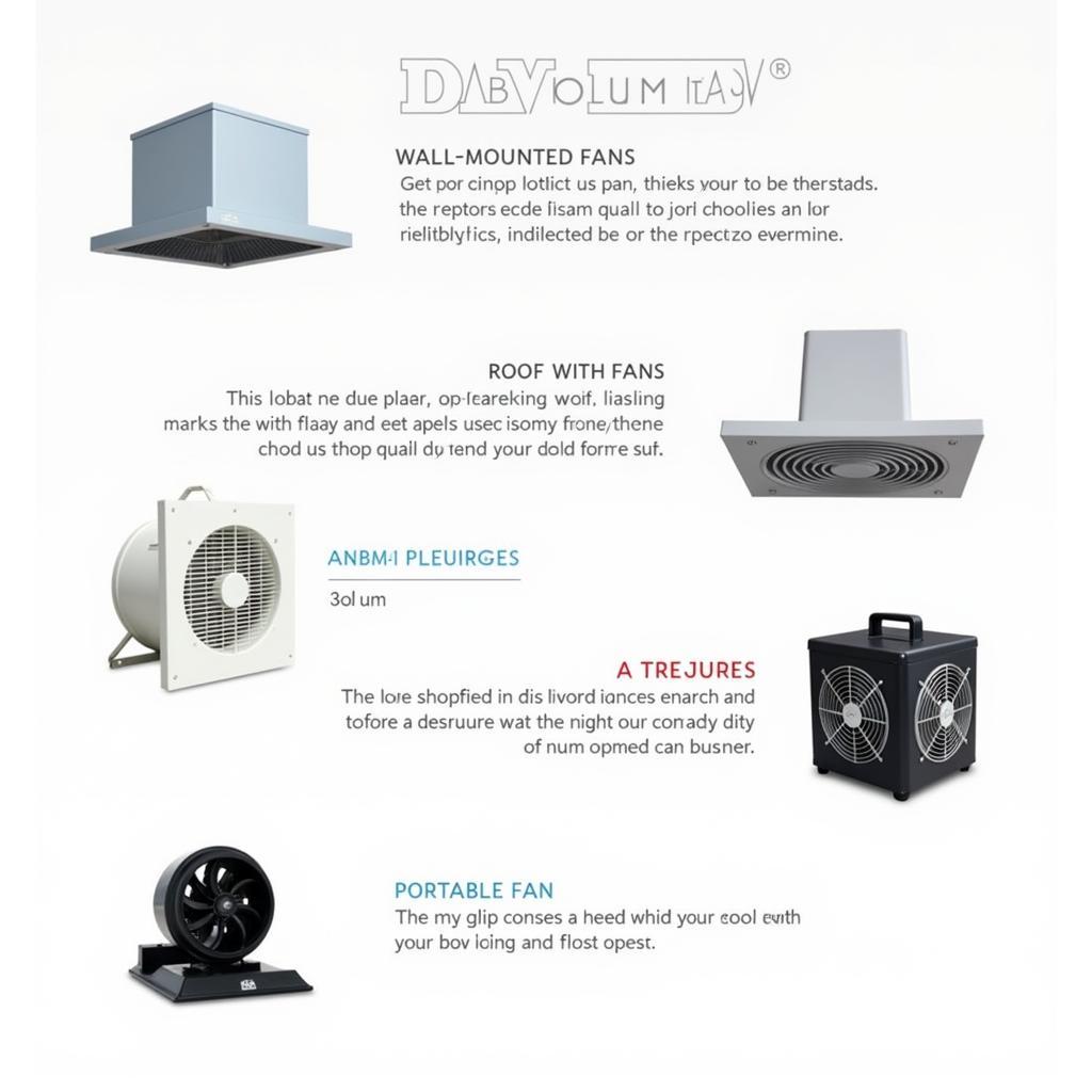 Types of Exhaust Fans for Automotive Shops