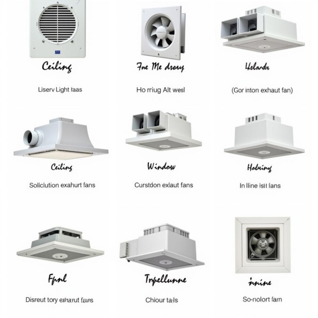 Various Exhaust Fan Types in Perth