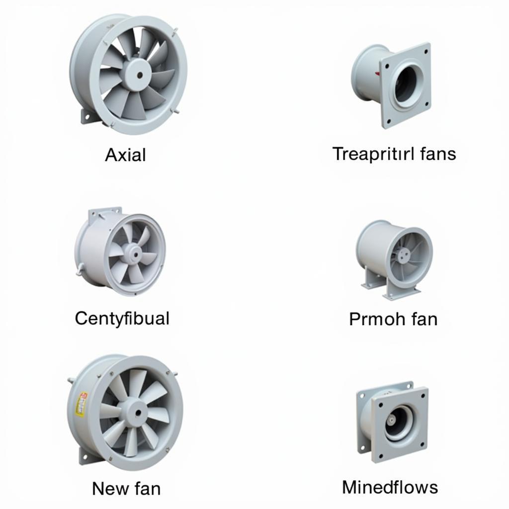 Different High Temperature Fan Designs