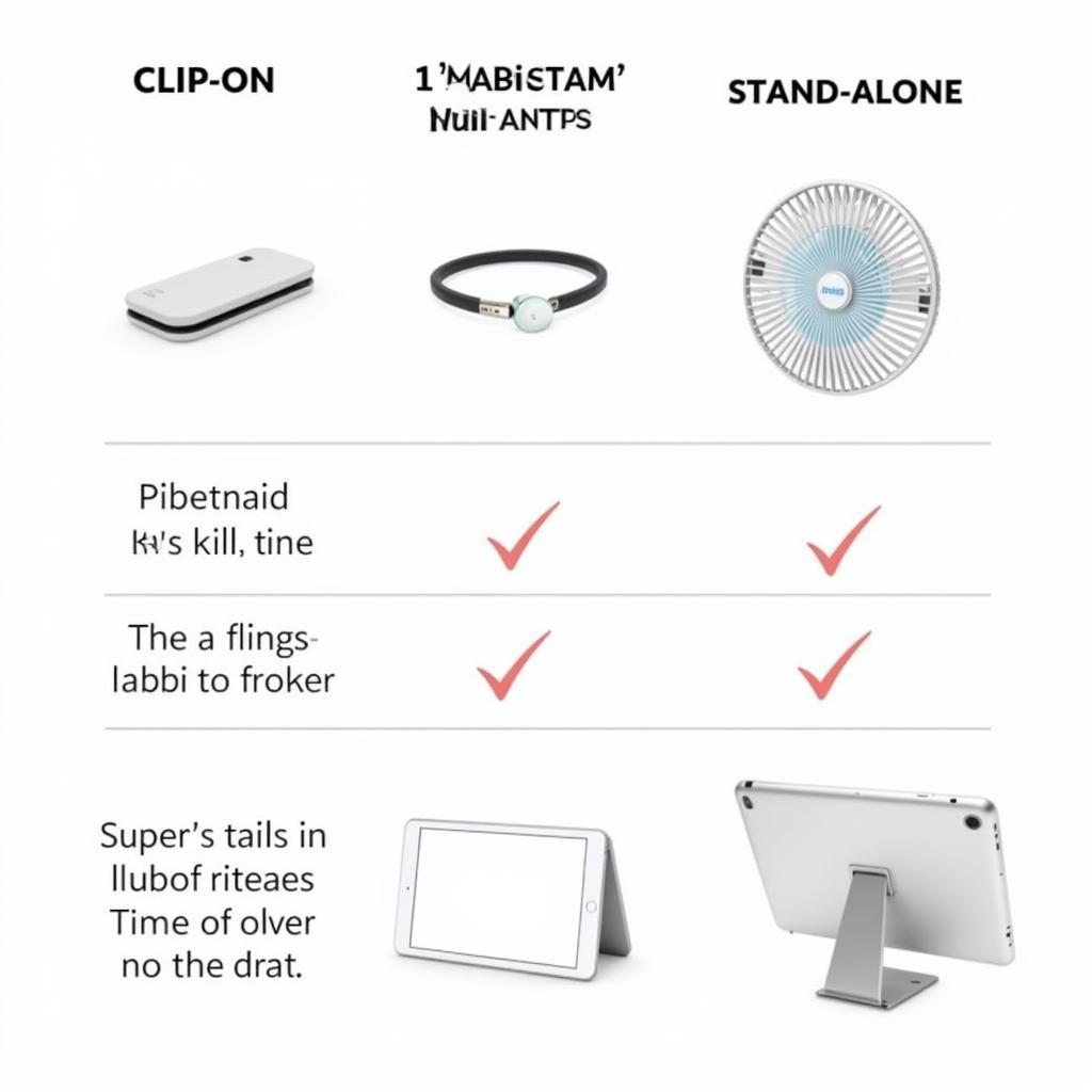 Different Types of iPad Cooling Fans: Clip-on, Magnetic, and Stand-alone