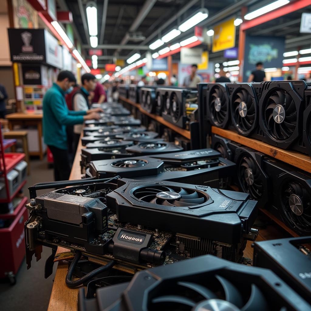 Used GTX 1050 Ti in Ho Chi Minh City Market