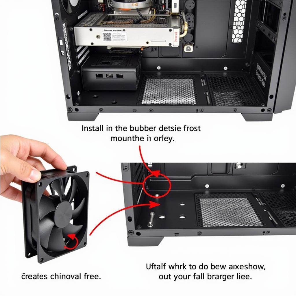 Using Rubber Grommets for Corsair Fans