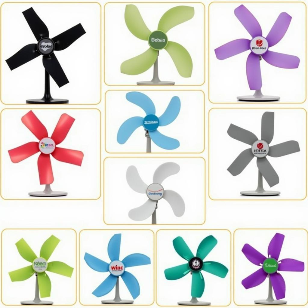 Different Models of 12cm Slim Fans