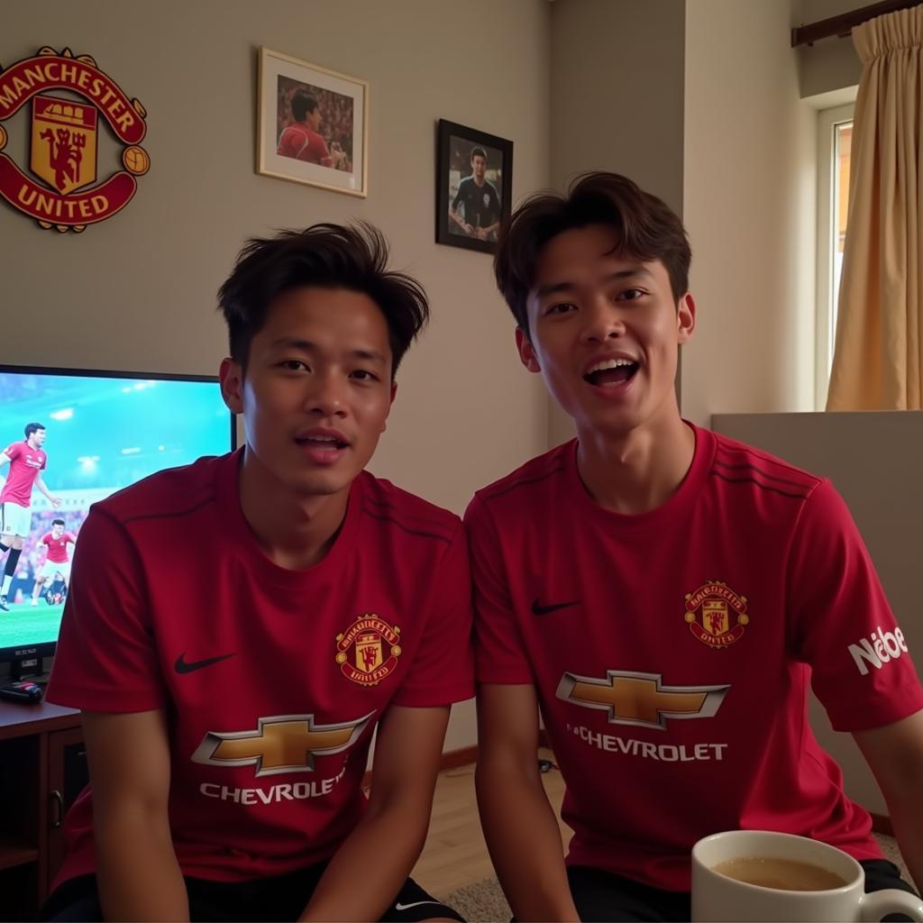 Vietnamese MU Fan Creating YouTube Content