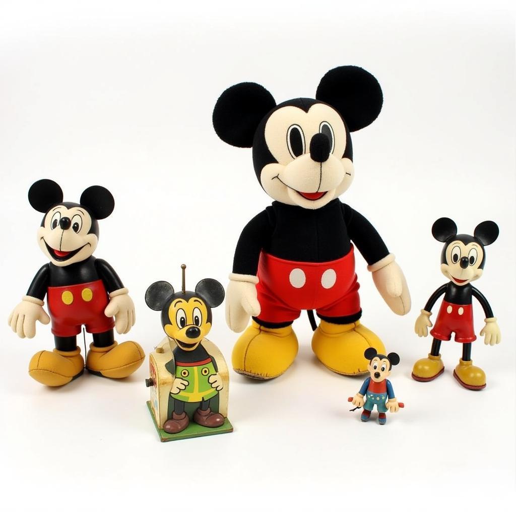 Vintage Mickey Mouse Toys from the 1930s