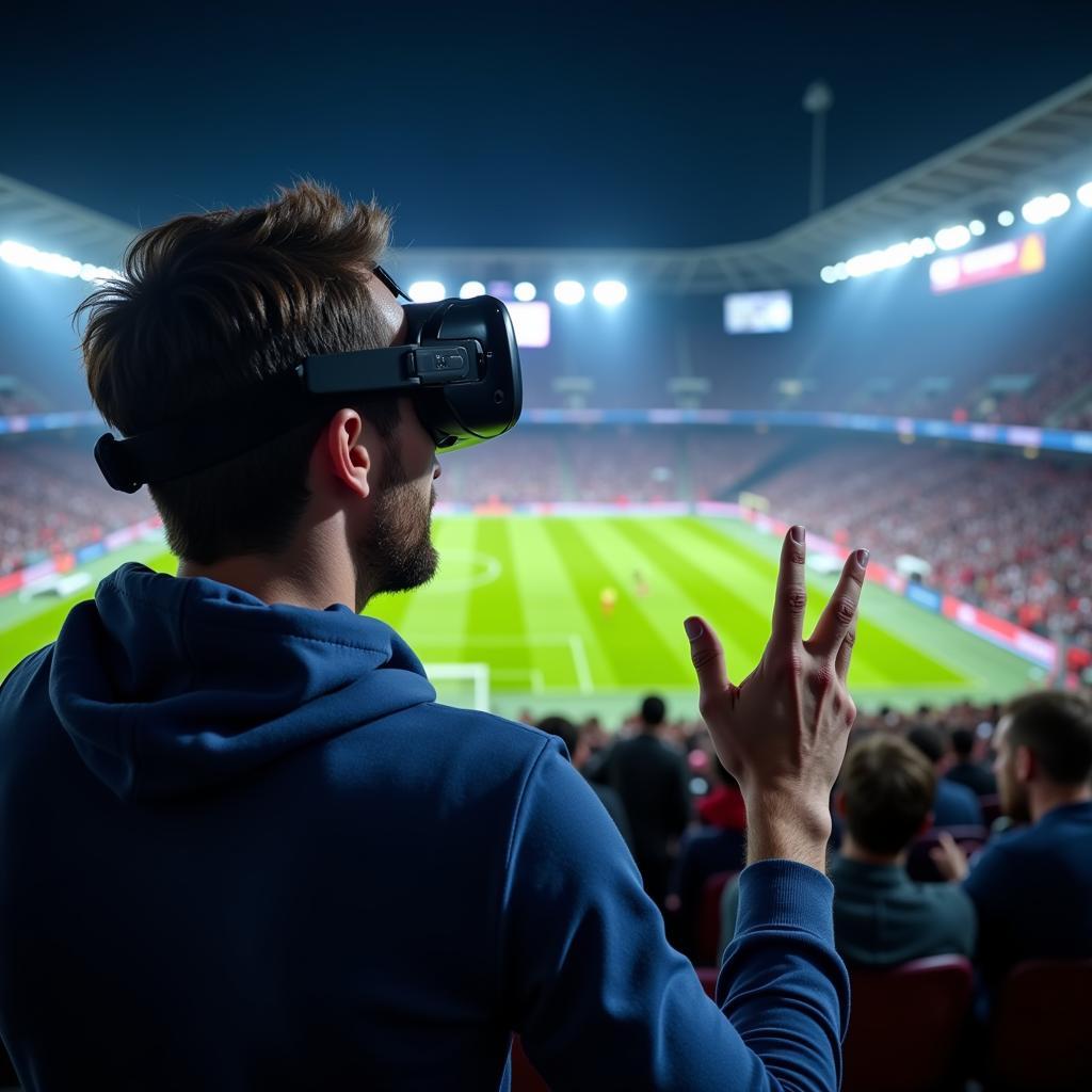 Virtual Reality Football Experience