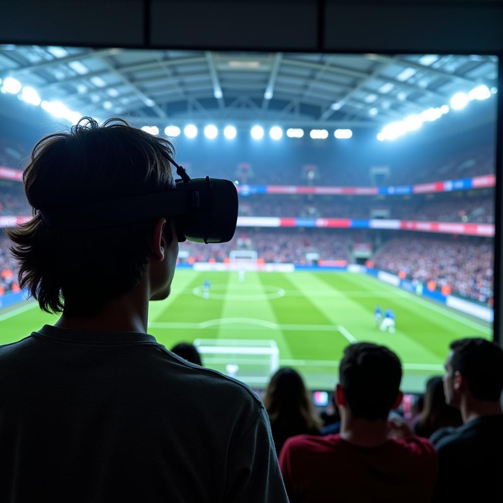 Immersive Virtual Reality Football Experience