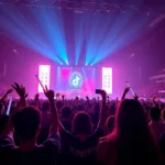 Wanna One Fans Cheering at a Concert