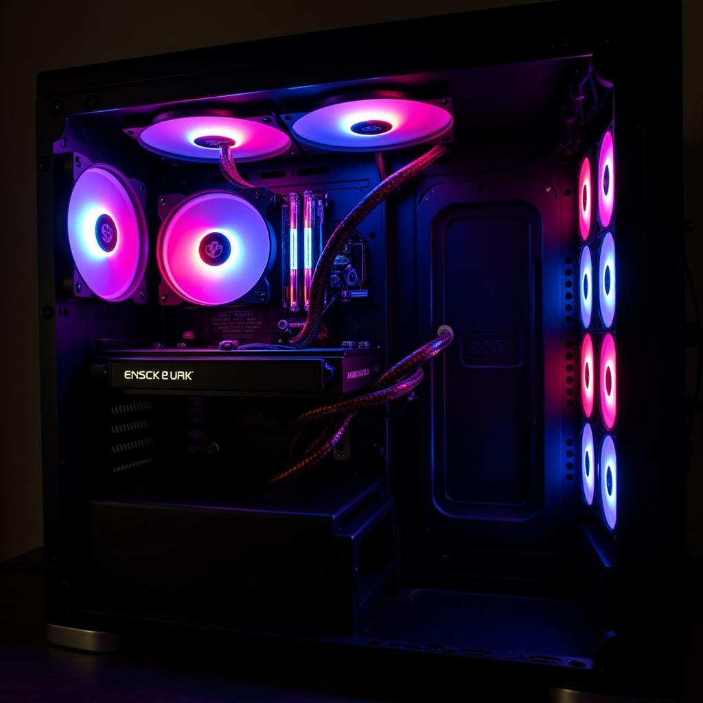 Xigmatek CY129 Kit Fan RGB Lighting Display