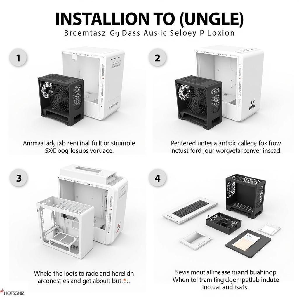 Installing the Xigmatek Galaxy II Essential AX120 Fan Case