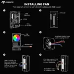 Xigmatek Galaxy Premium Fan Installation Steps