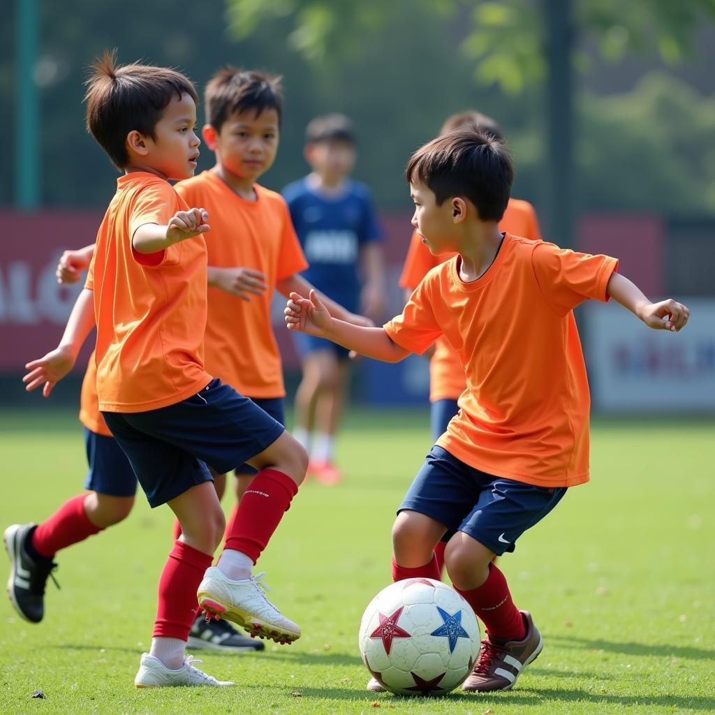 Youth Football Training in Ho Chi Minh City