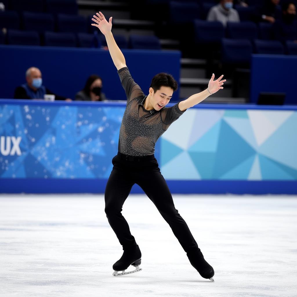 Yuzuru Hanyu's Competition Performance Showcasing Artistry and Athleticism