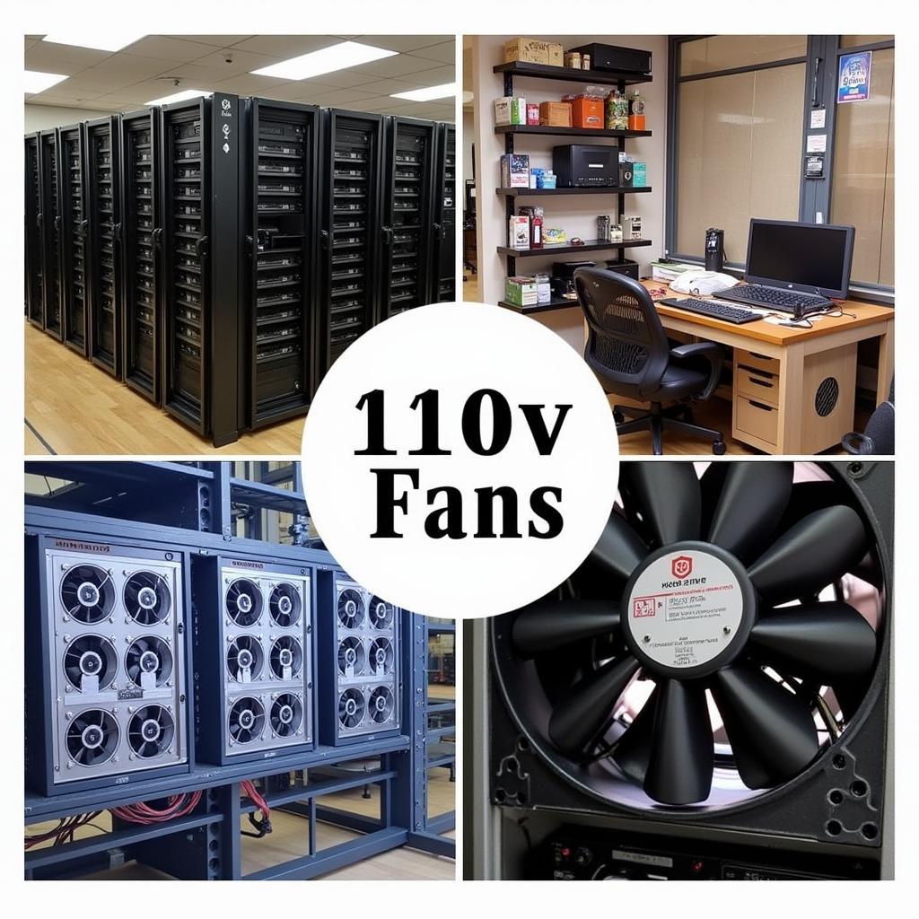 Applications of 110v Fans