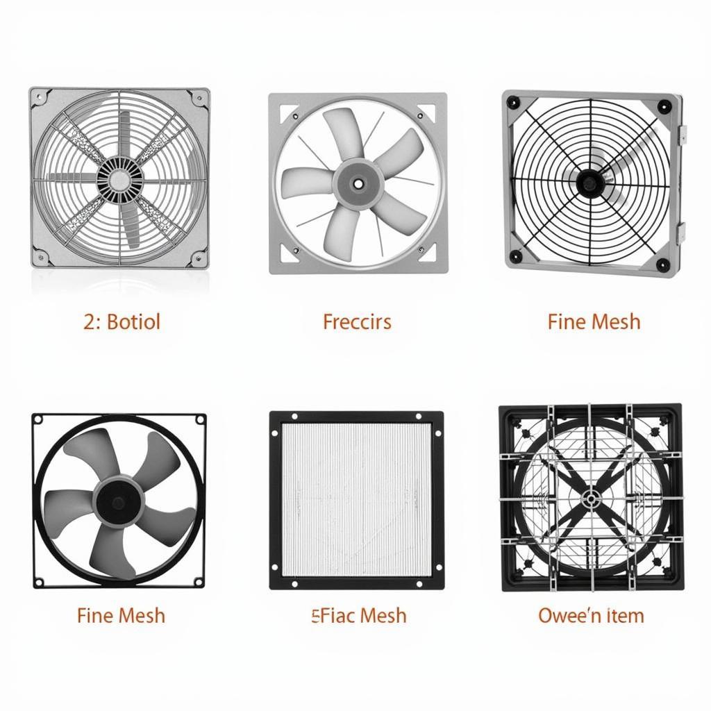 Different Types of 120mm Fan Guards