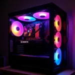 RGB 12cm Fan Case in a Phong Vu PC Build