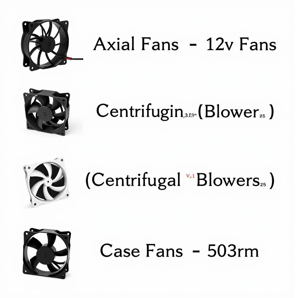 Different Types of 12v Fans