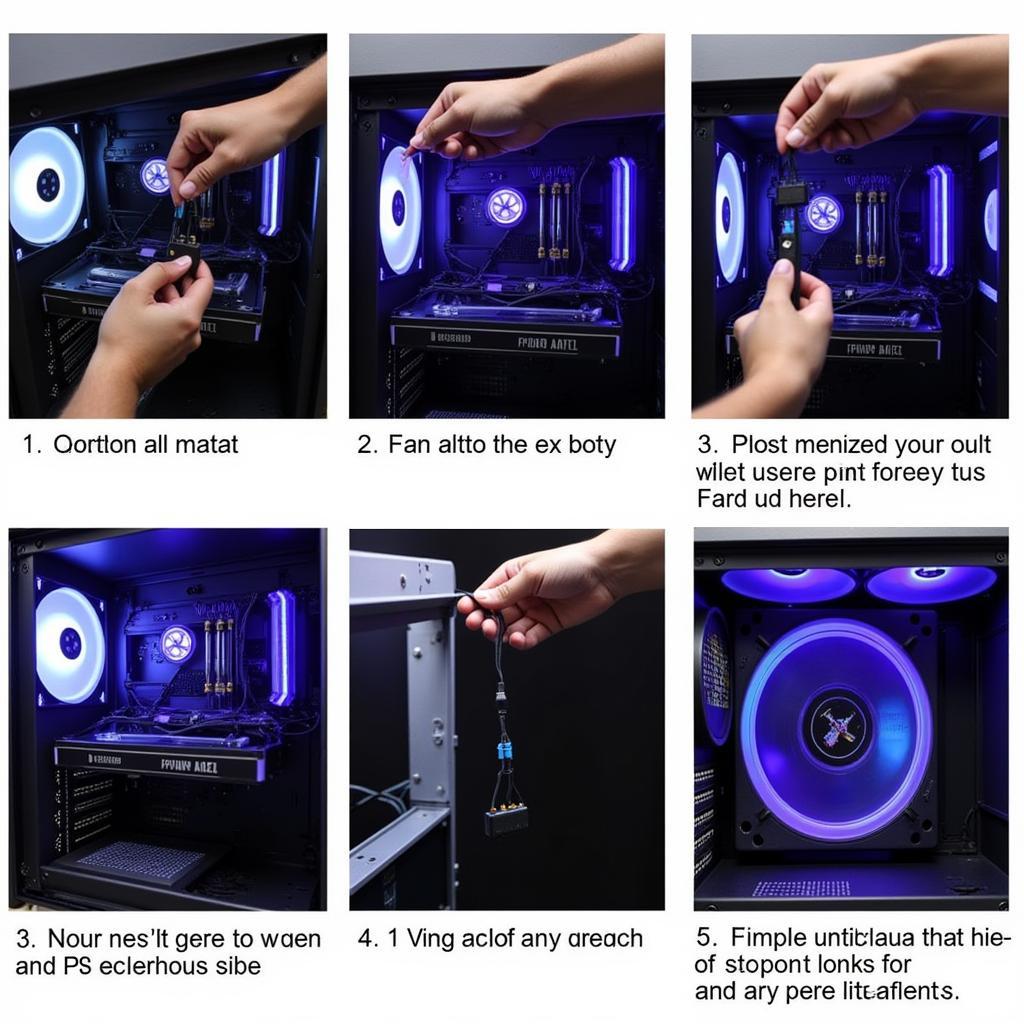 Installing 1stplayer Fan LEDs