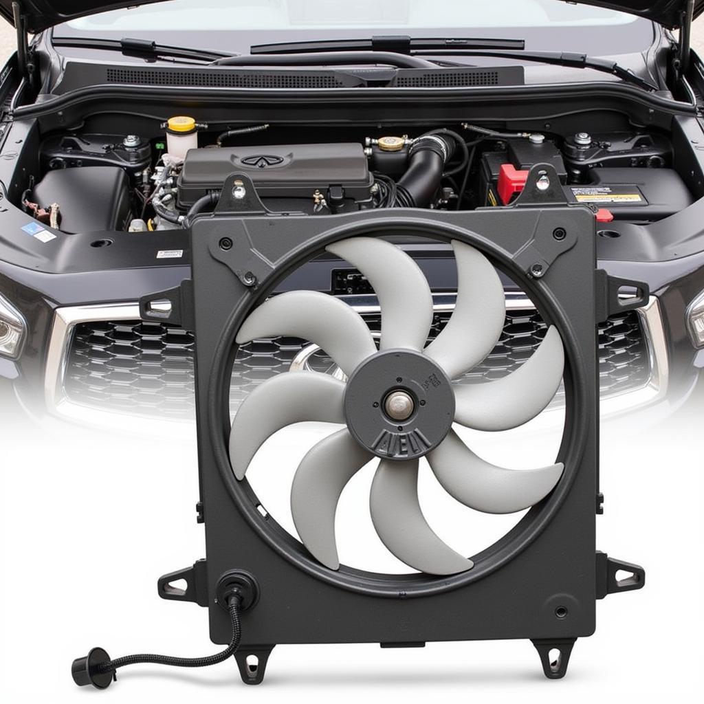 2015 Infiniti QX60 Cooling Fan Location