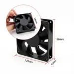 24V 120x120 DC Fan Dimensions