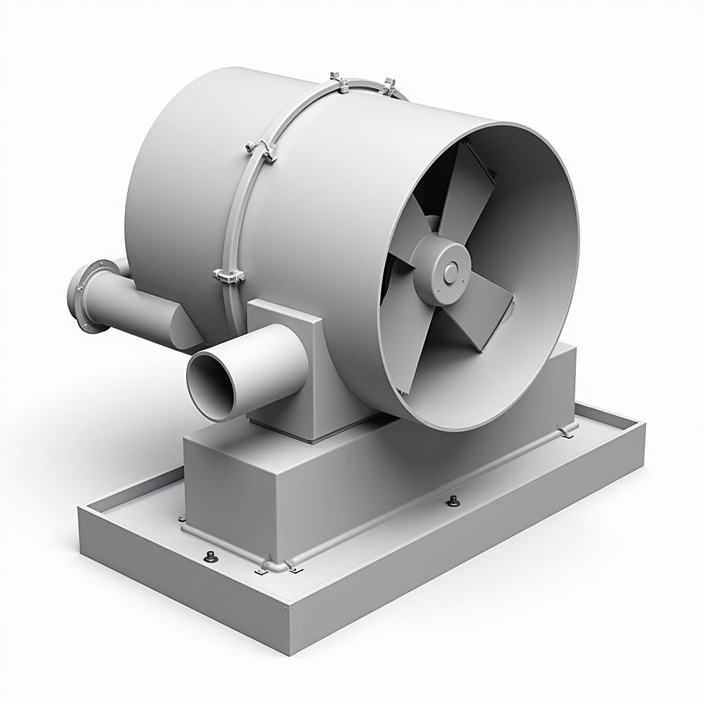 3D Fan Model in AutoCAD