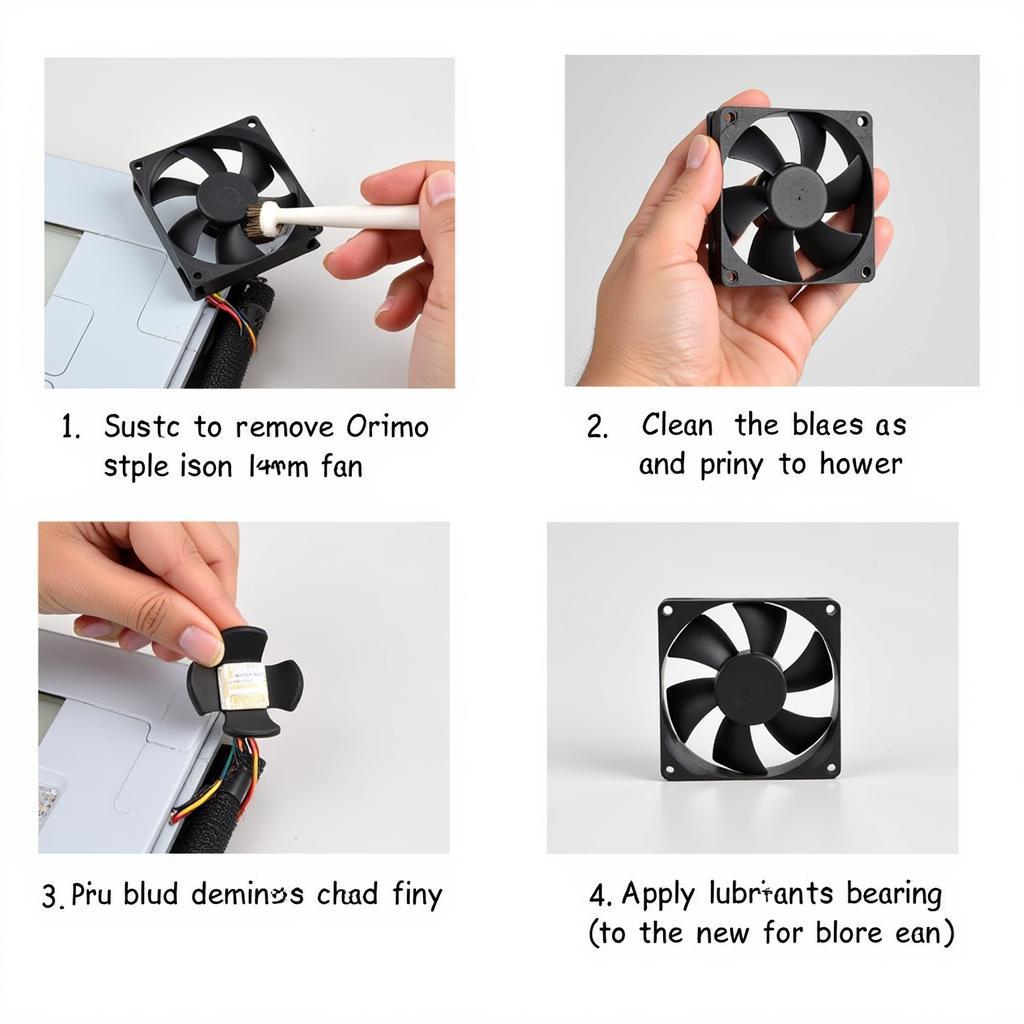 Maintaining an 8mm Fan