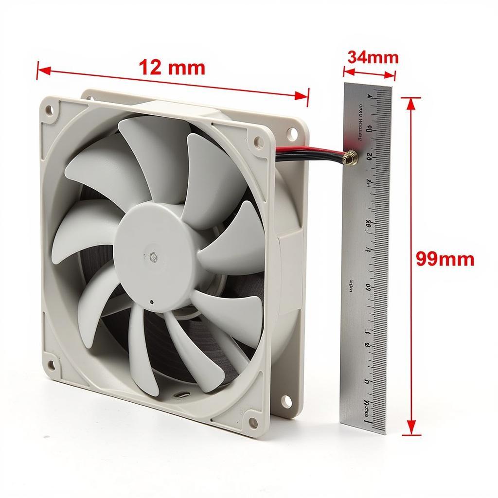 92mm ID Cooling Fan Dimensions: A Close-Up Look