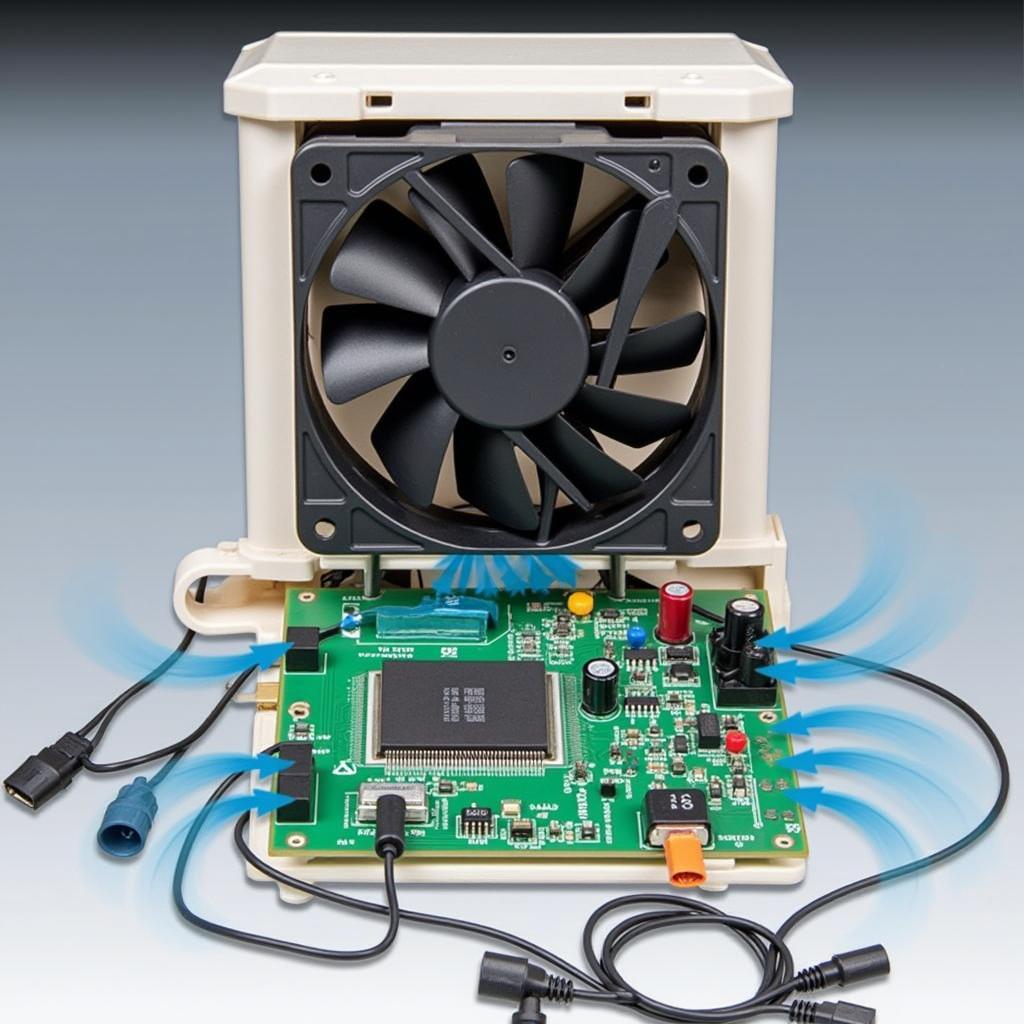 AC Cool Fan in Electronics Cooling Application