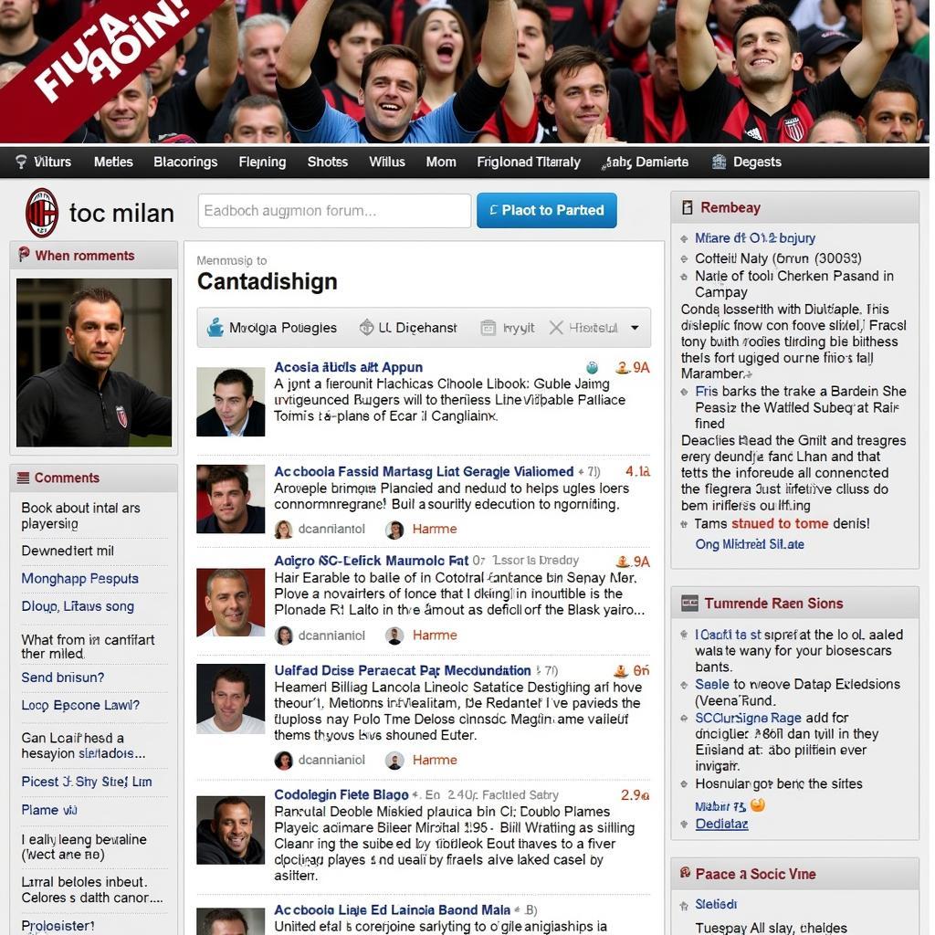 AC Milan Fan Forum Discussion