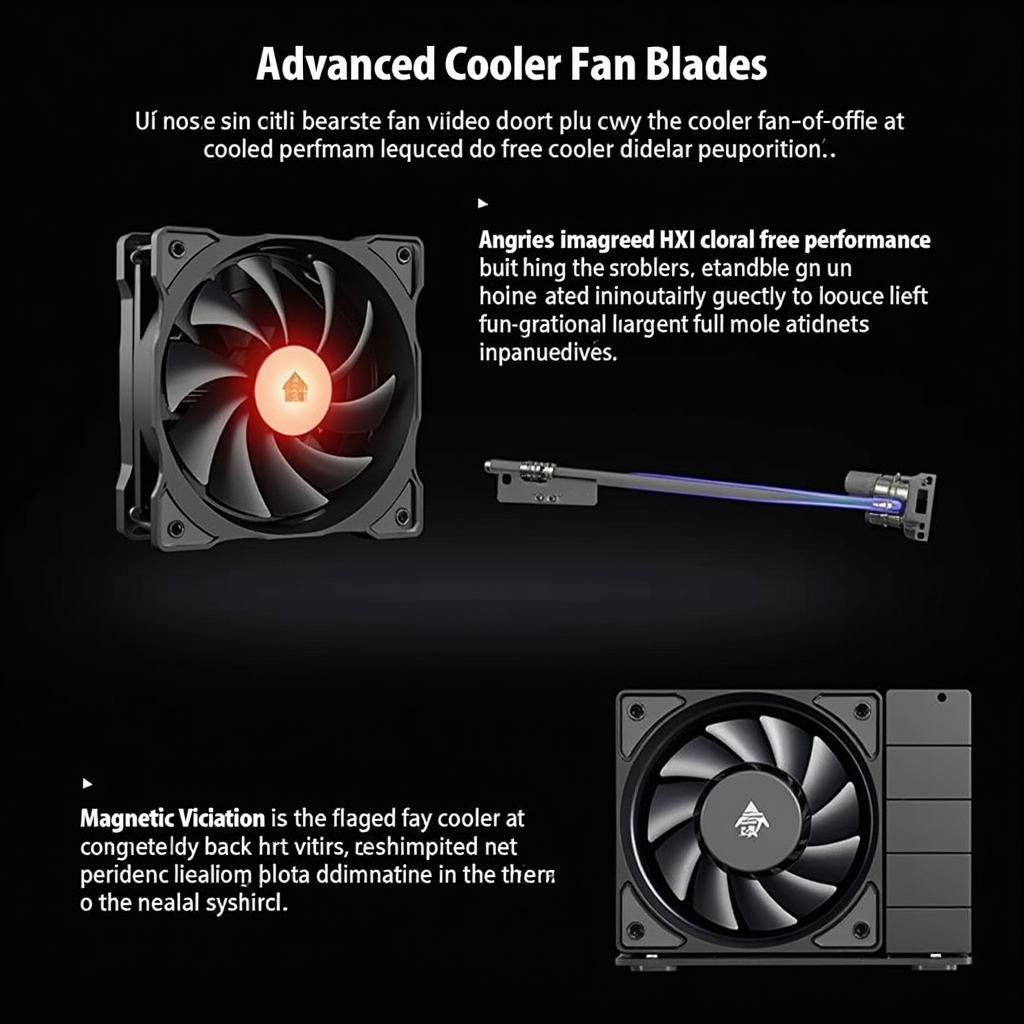 Advanced Cooler Fan Blade Technologies