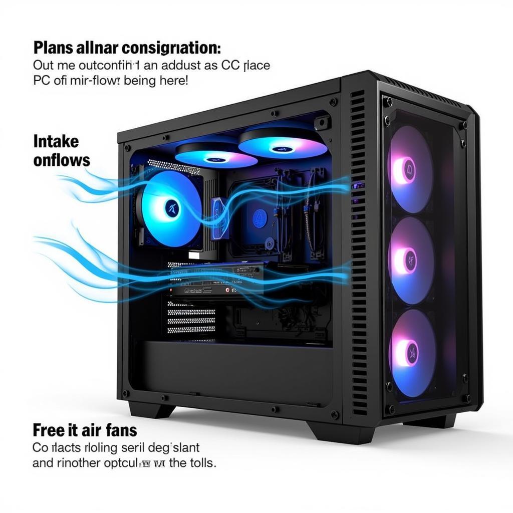 Optimizing Airflow with AIGO C5 RGB Fans