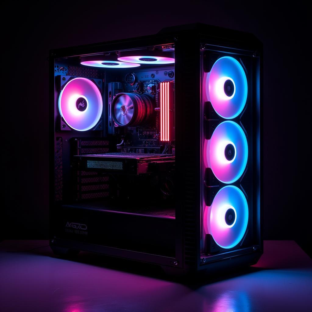 AIGO C5 RGB Fan in a Complete PC Build