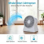 Air Expeller Fan in Home Setting