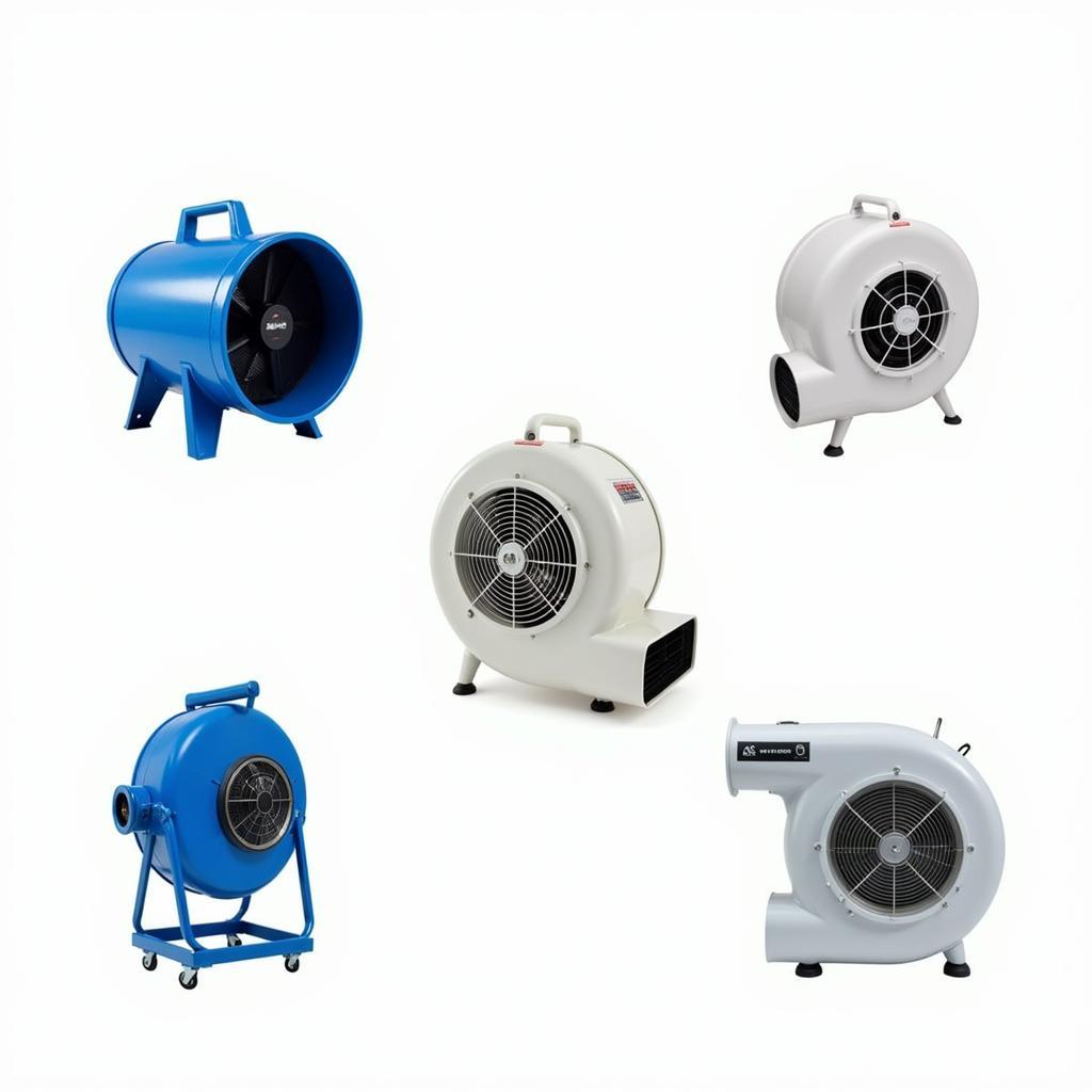 Different Types of Air Mover Fans on Amazon