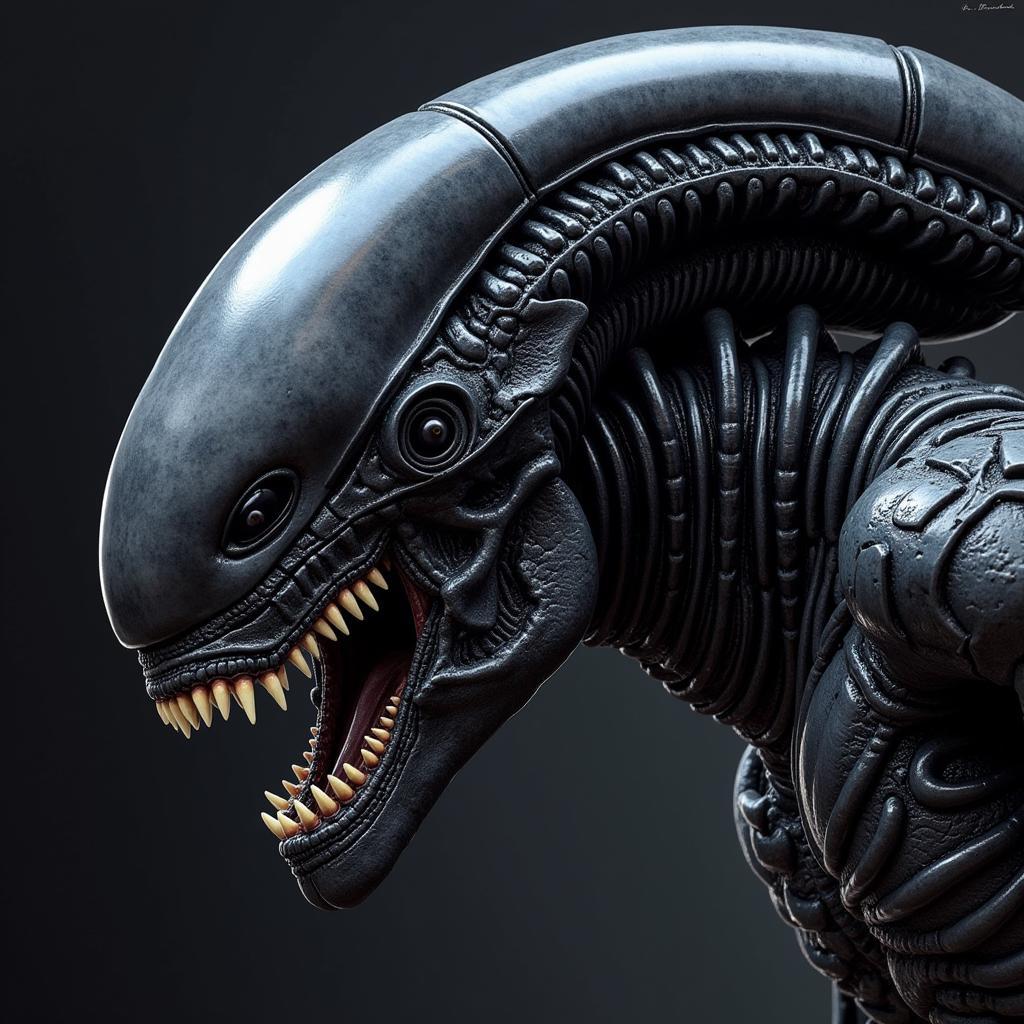 Xenomorph Portrait Fan Art