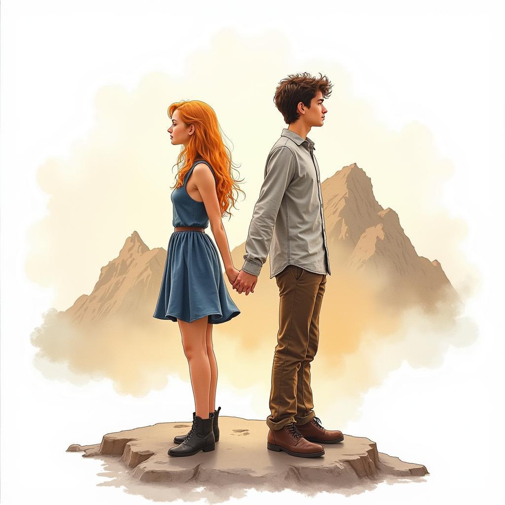 Annabeth Chase and Percy Jackson Fan Art